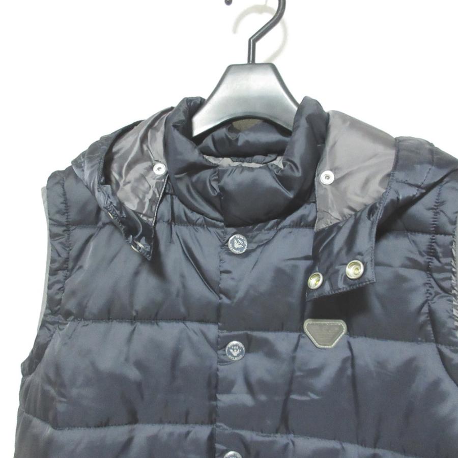 ARMANI Jr（アルマーニジュニア） 良品 ARMANI JUNIOR フード付き 中綿 