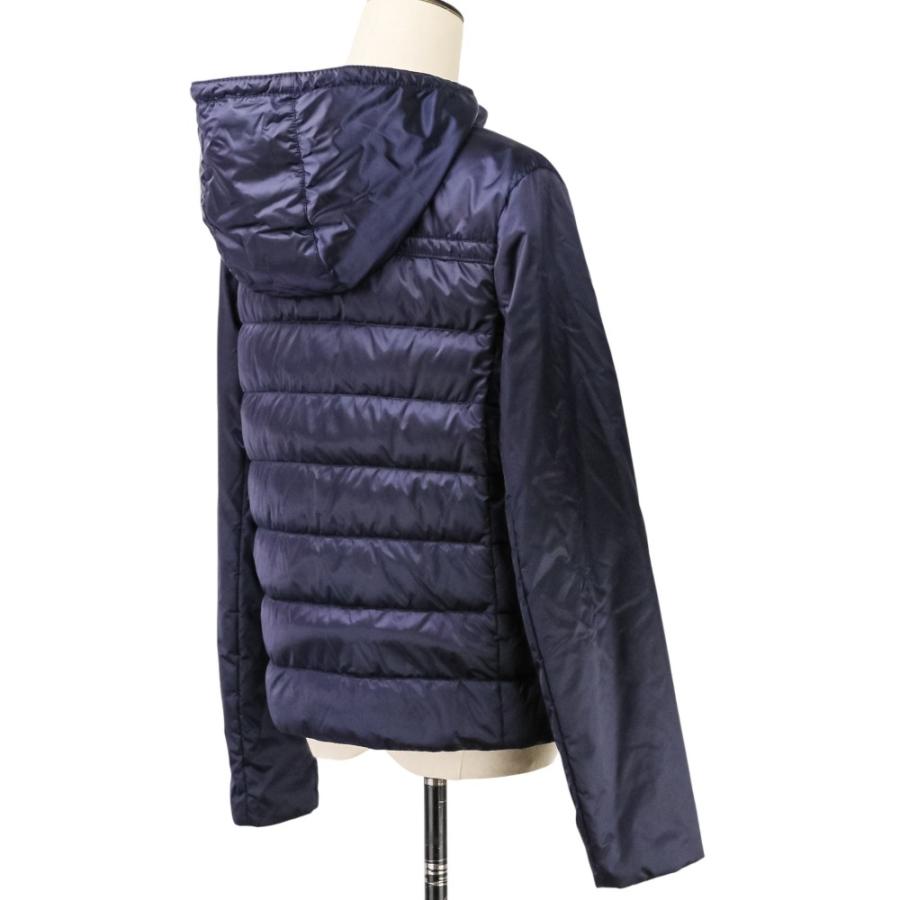 PRADA/プラダ】ネイビー ダウン ジャケット 48size フード付き 【公式