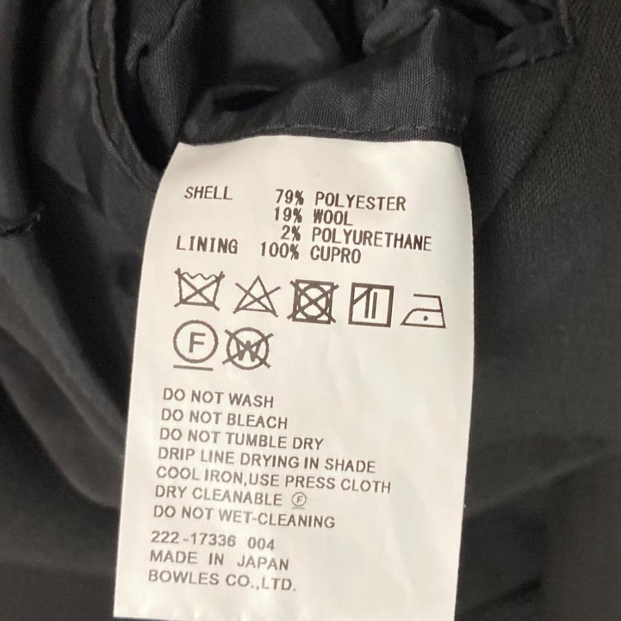 HYKE（ハイク） 美品 22AW HYKE ダブルブレスト ノーカラーテーラード