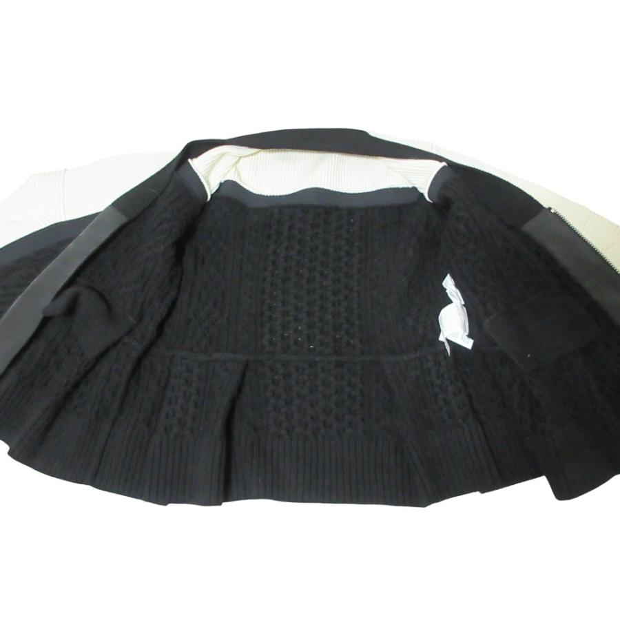 sacai（サカイ） 美品 24AW sacai ケーブルニットドッキング