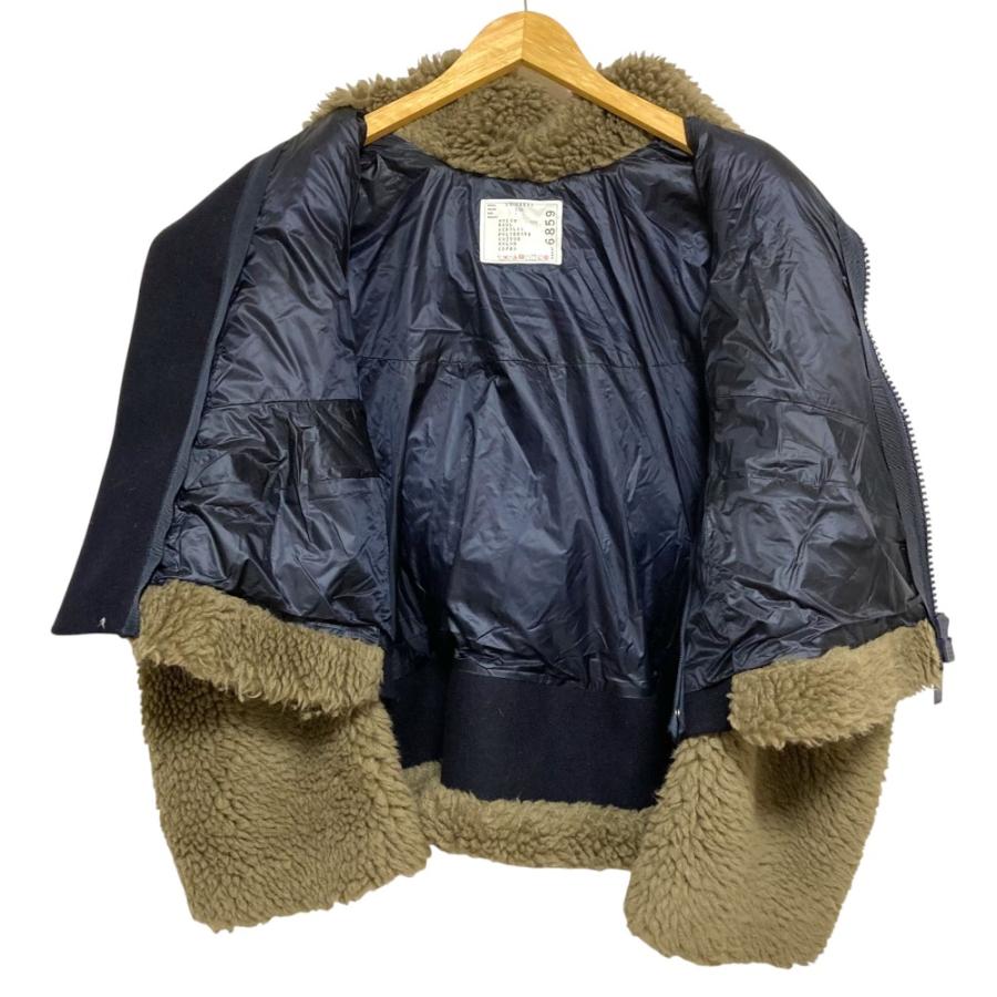 sacai（サカイ） 美品 Faux Shearling Padded ブルゾン 23-06859 