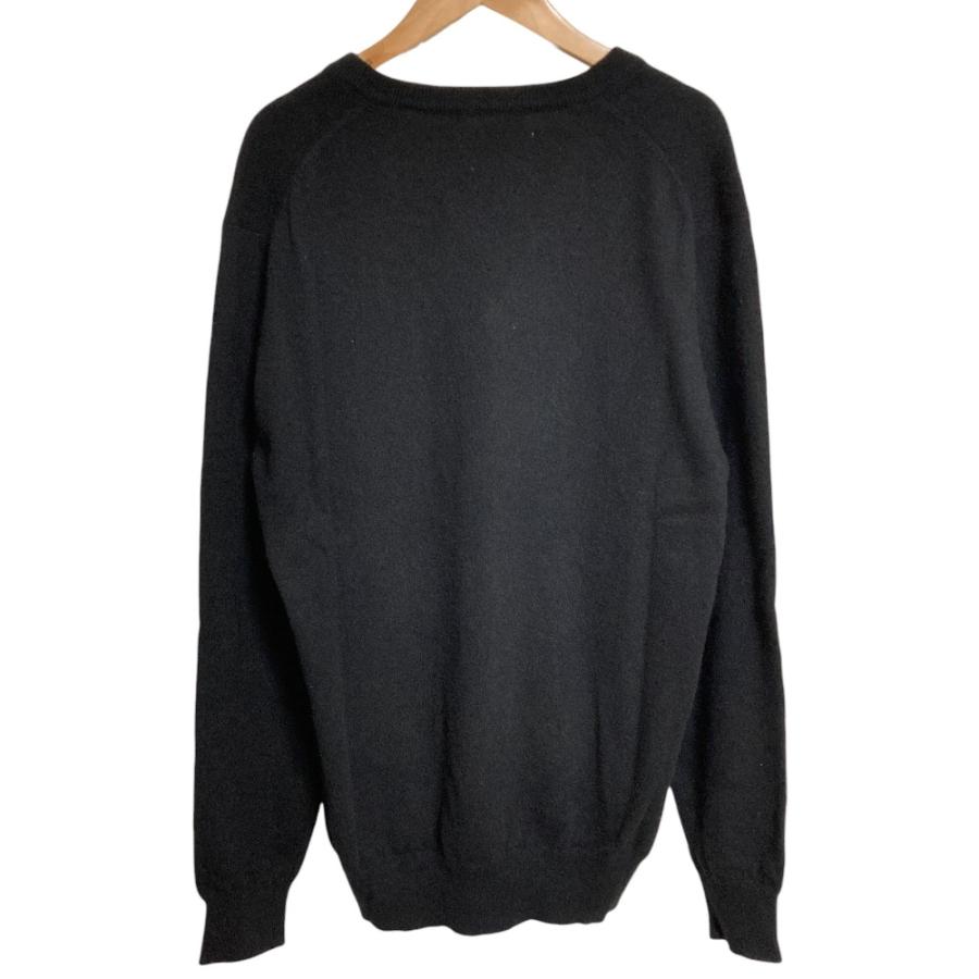 美品 Pearls＆Cashmere パールズ＆カシミア カシミヤ100% Vネック 