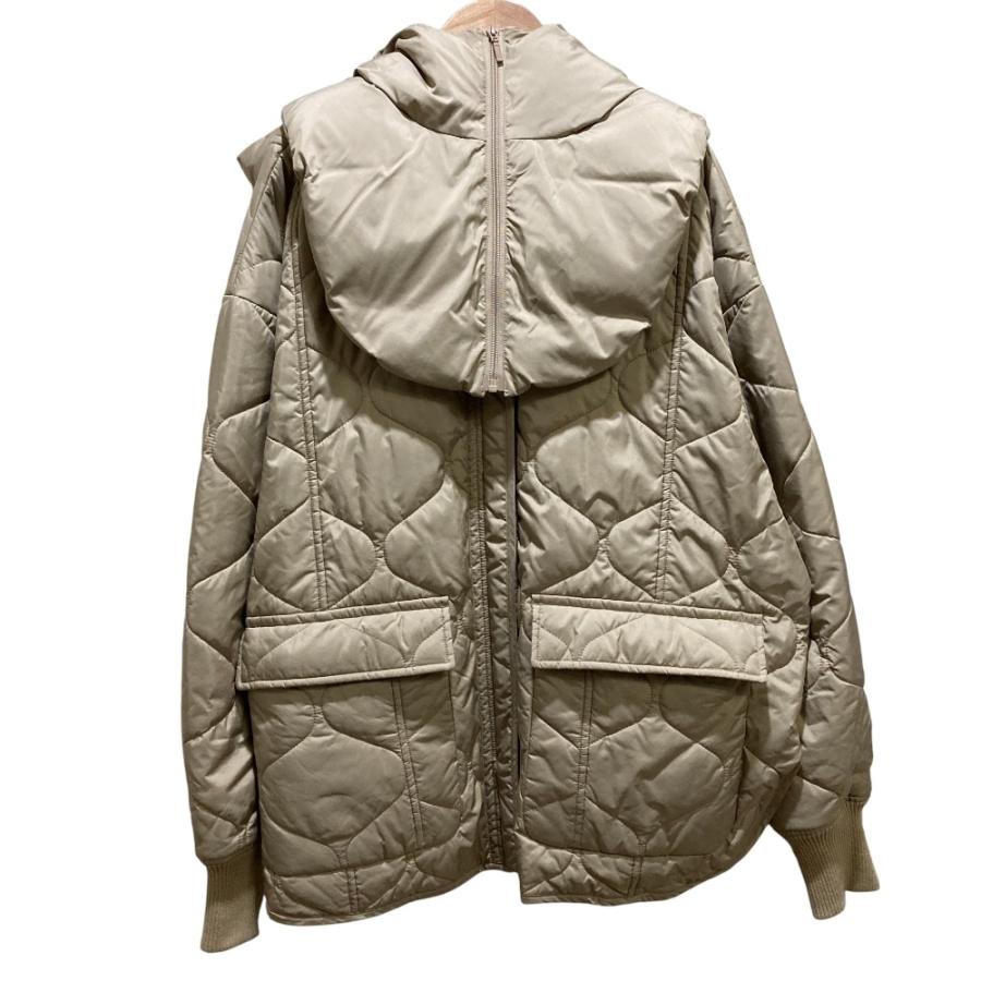 CALUX（キャラクス） 美品 QUILTED HOODY ダウンジャケット CA22-DEU32 