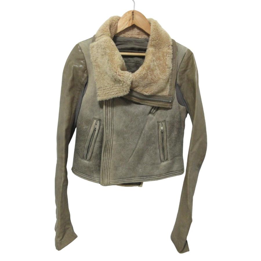 Rick Owens（リック・オウエンス） 美品 ムートン ライダース