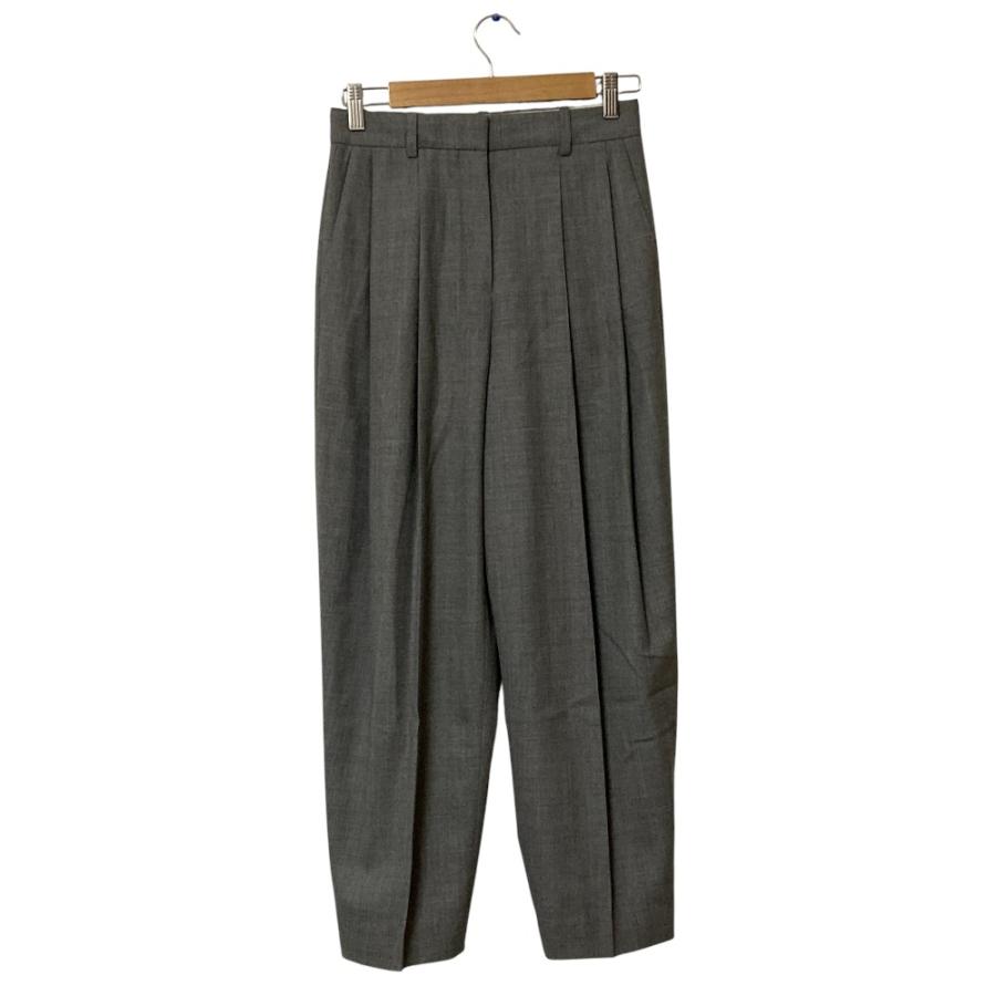 お値引き【美品✨️】Theory　LIGHT SAXONY2 サイズL 黒 theory（セオリー） 美品 22AW Theory LIGHT SAXONY 2 PLT CARROT PANT