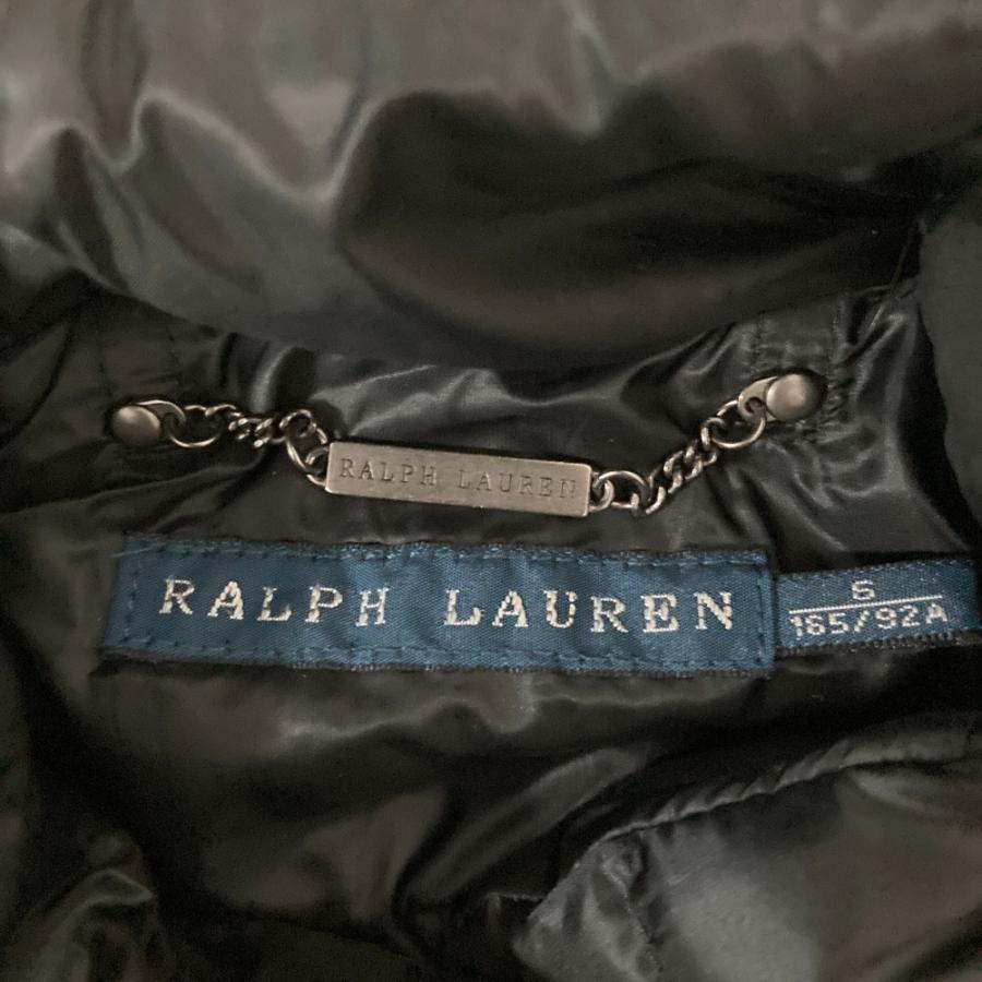 美品 Ralph Lauren ラルフローレン ショルダーパッチ ダウンジャケット 
