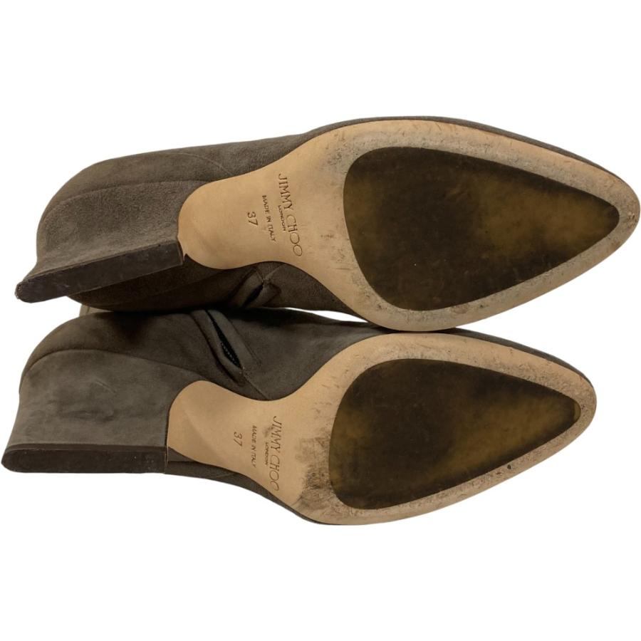 JIMMY CHOO（ジミーチュウ） 美品 BILLIE 65 スエードショートブーツ 