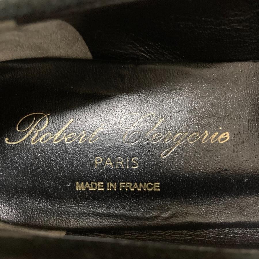 美品 ROBERT CLERGERIE ロベールクレジュリー スエード 厚底 ウェッジ 