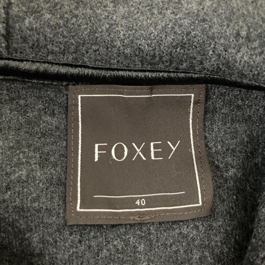 FOXEY（フォクシー） 美品 グレースフルマントコート フーデッドコート 