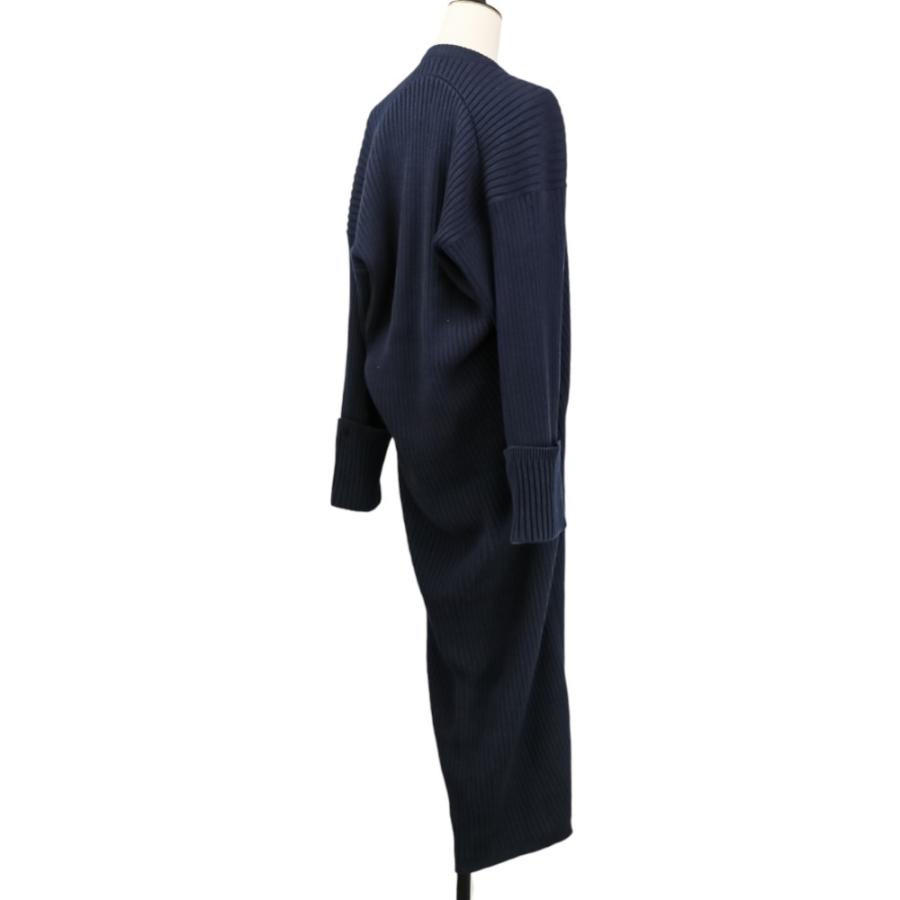 THE ROW（ザ ロウ） 美品 ELODIE DRESS マキシ リブニット ワンピース