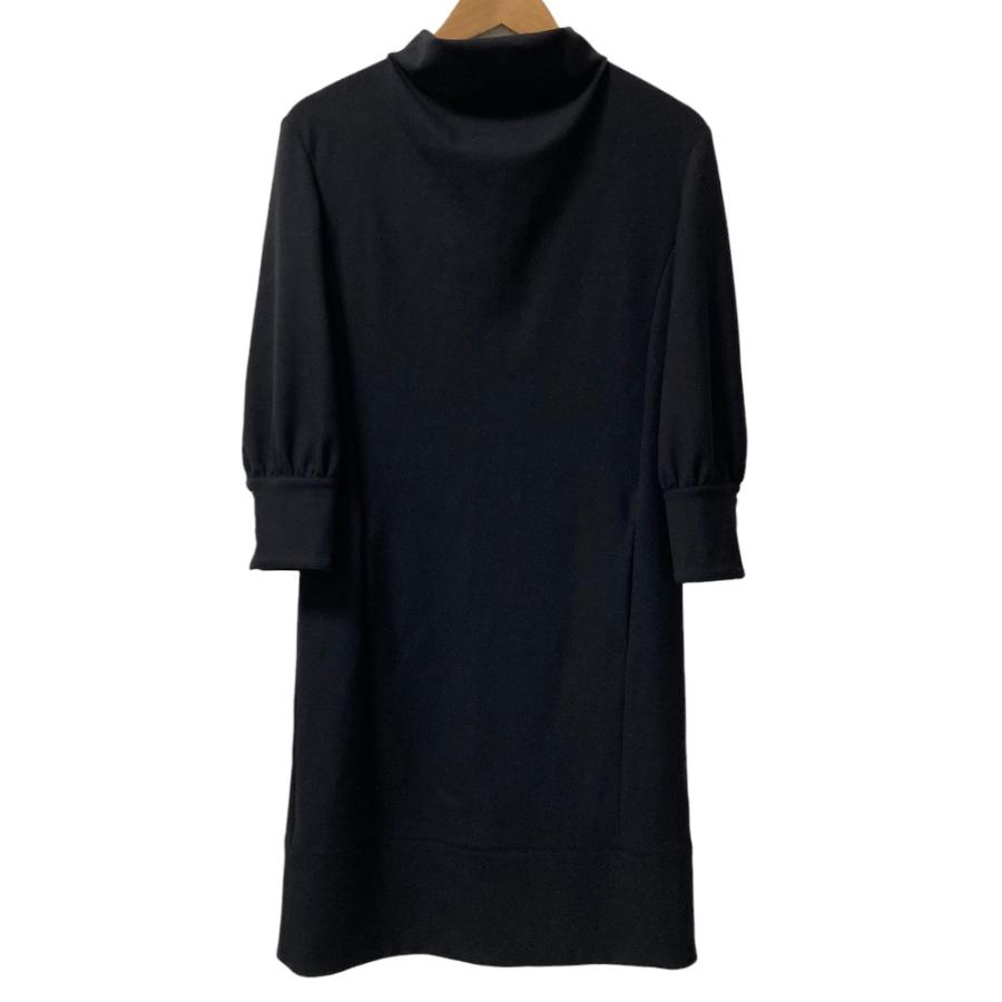 AGNONA（アニオナ） 美品 スタンドカラー バックジップワンピース 