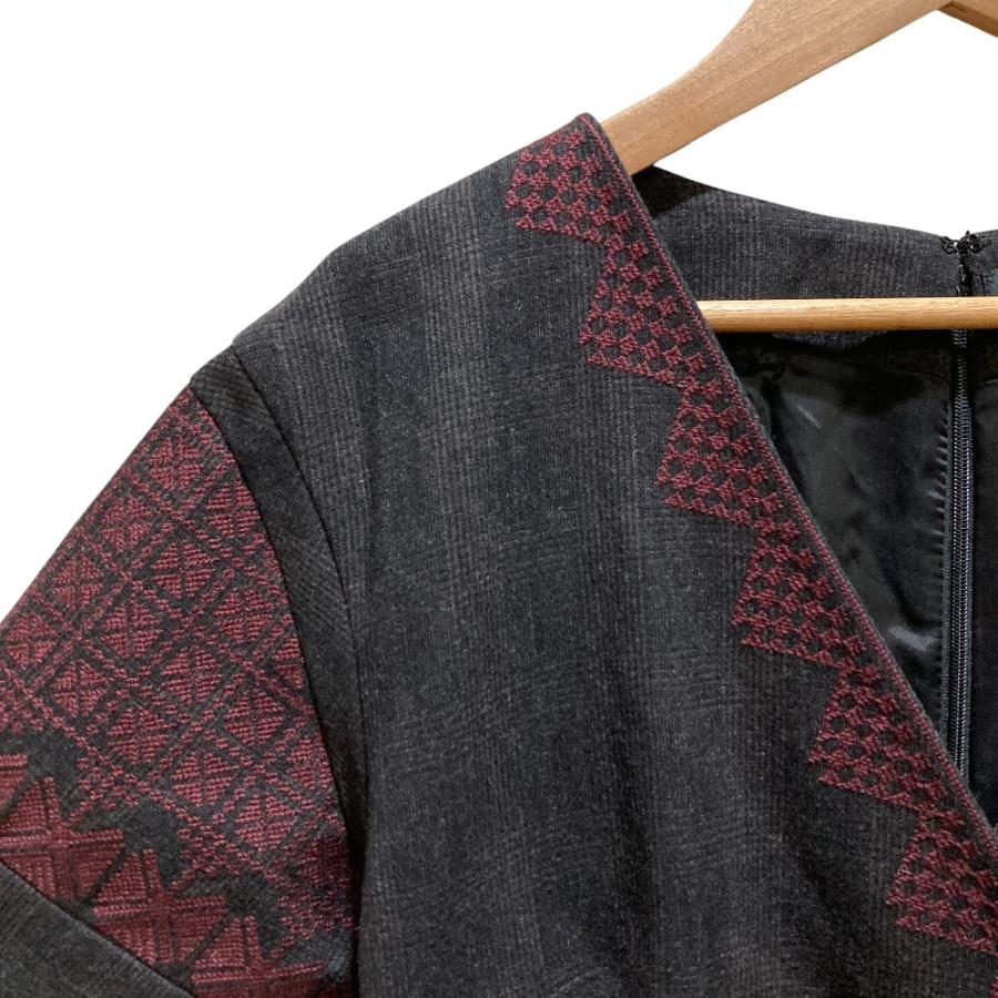 ETRO（エトロ） 美品 カシュクール グレンチェック ウール ショート 