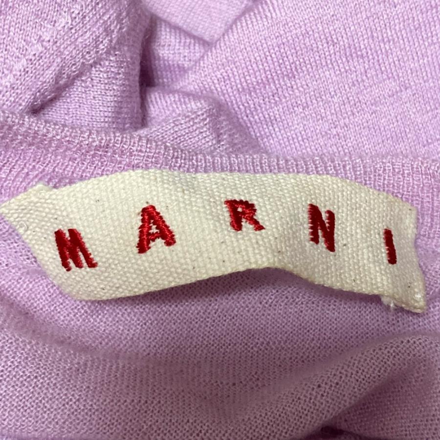 MARNI（マルニ） 良品 カシミヤ100％ クルーネック クロップド ニット  