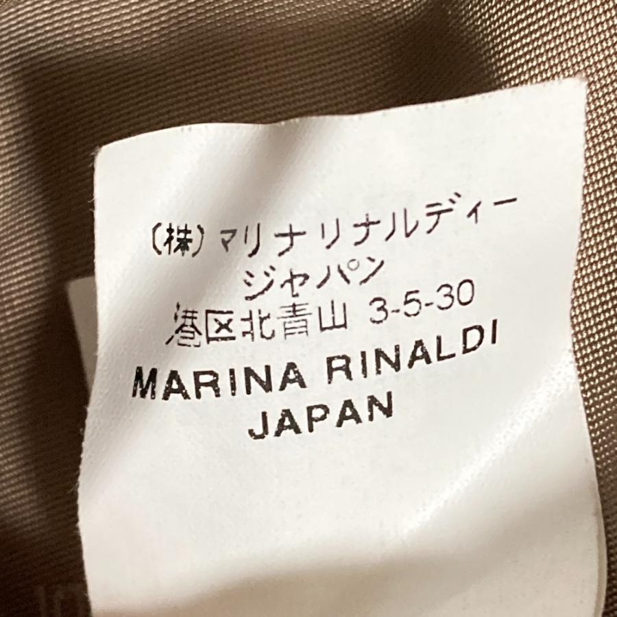 MARINA RINALDI（マリナ リナルディ） 美品 カシミヤブレンド ステン