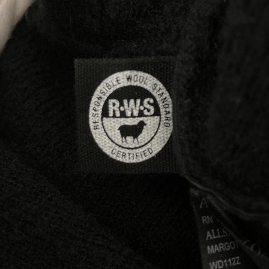 良品 23AW ALLSAINTS オールセインツ クロップドニット ワンピース アンサンブル XSサイズ ブラック  レディース 古着 中古 USED All Saints - 良品 23AW ALLSAINTS オールセインツ クロップドニット
