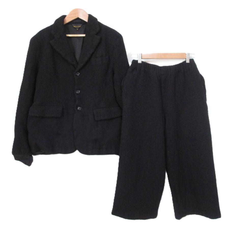 COMME des GARCONS（コムデギャルソン） 美品 製品加工 ウールナイロン
