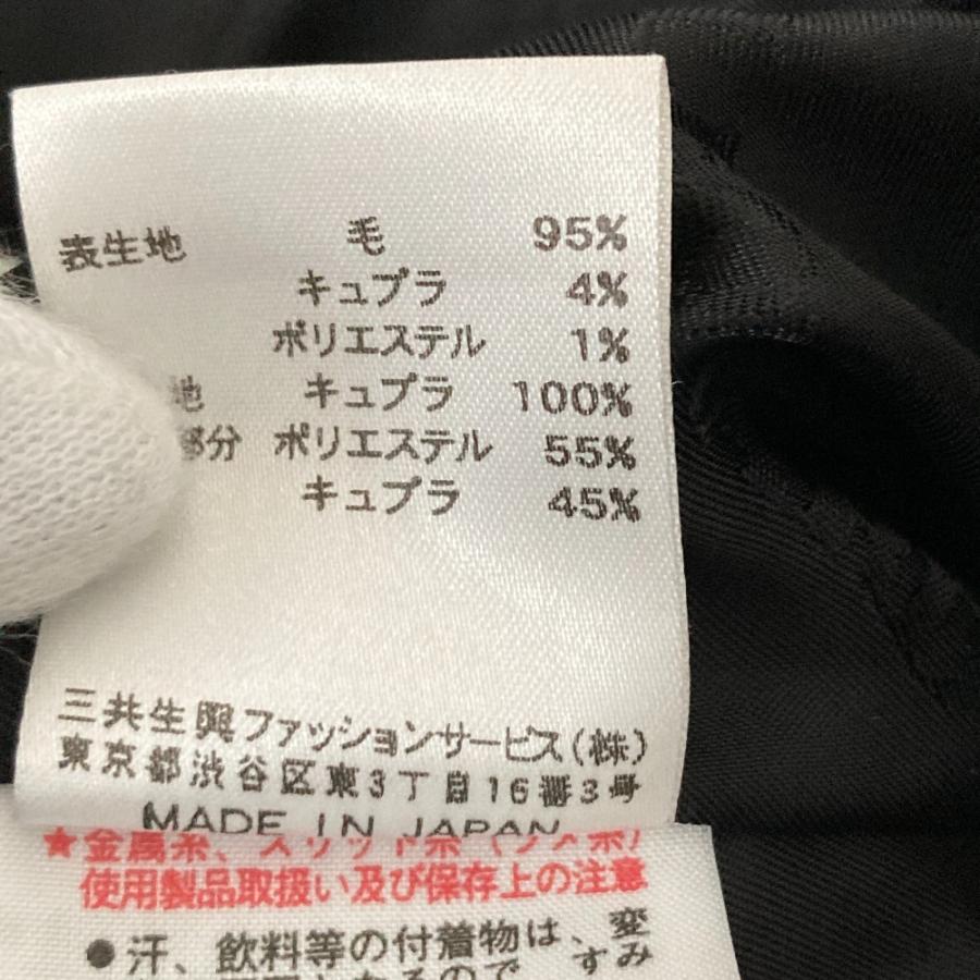 LEONARD（レオナール） 美品 ドット柄 ウールコート 42サイズ ブラック