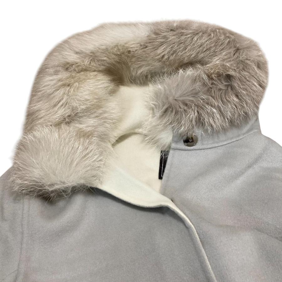 FOXEY（フォクシー） 美品 フォックスファー カシミヤ フーデッド 