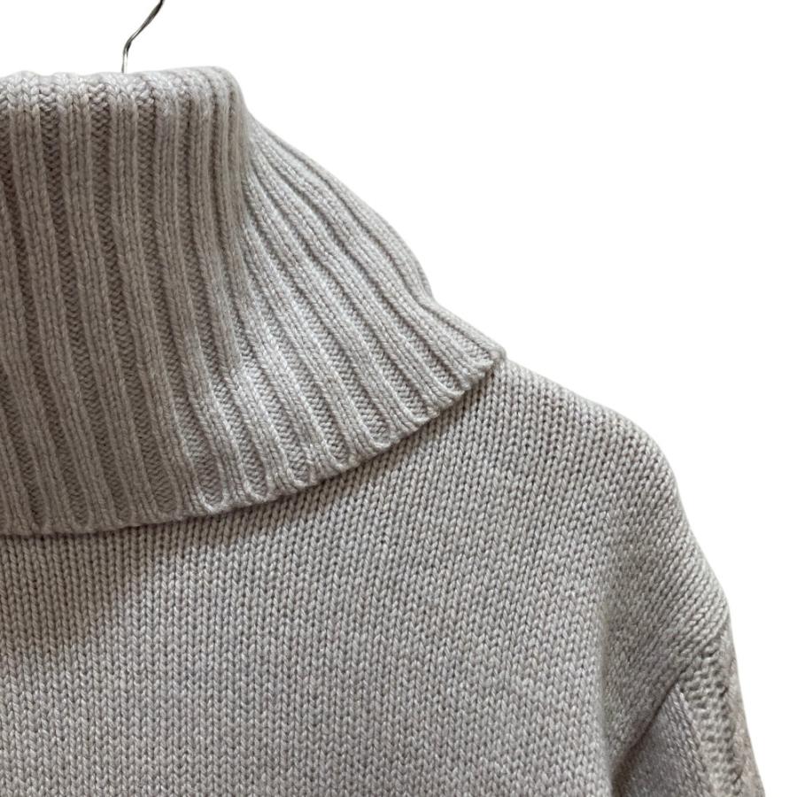 美品 FOXEY NEW YORK フォクシーニューヨーク コレクション カシミアブレンド タートルネック ニットセーター 39271 サイズ38 グレー レディース 古着 中古 USED FOXEY NEW YORK 美品 フォクシーニューヨーク コレクション カシミア