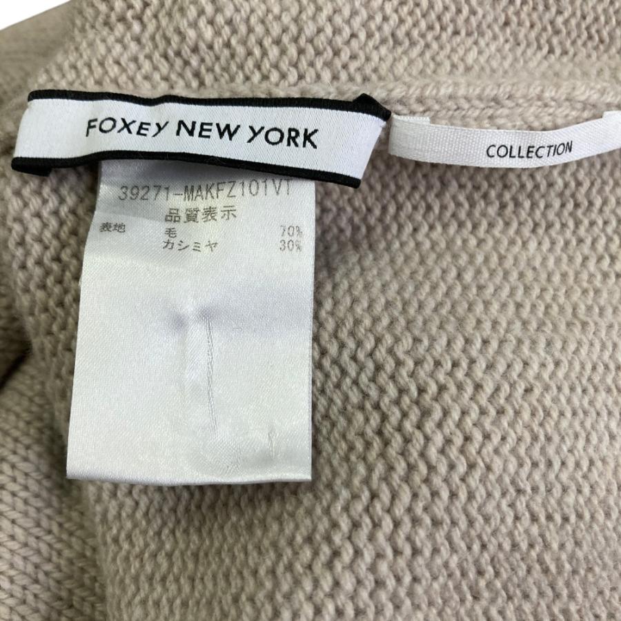 FOXEY NEW YORK 美品 フォクシーニューヨーク コレクション カシミア