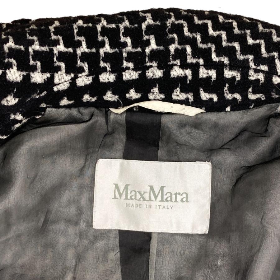 Max Mara（マックスマーラ） 良品 チェック柄 ツイード ロング
