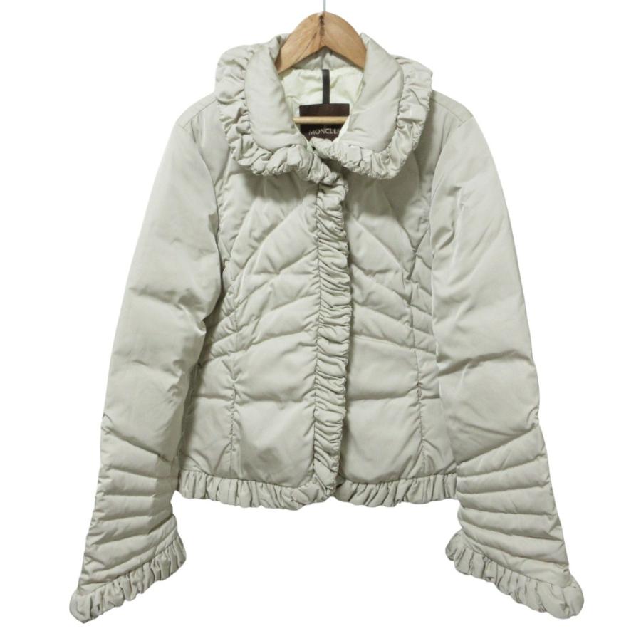 MONCLER（モンクレール） 美品 クリーニング済 茶タグ ADRIANA フリル 
