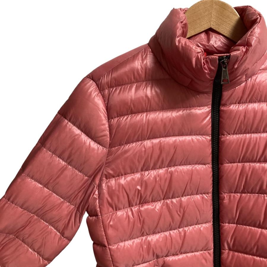 良品 MONCLER モンクレール BLEU ロゴワッペン ナイロン ダウンジャケット サイズ1 ピンク レディース 古着 中古_1