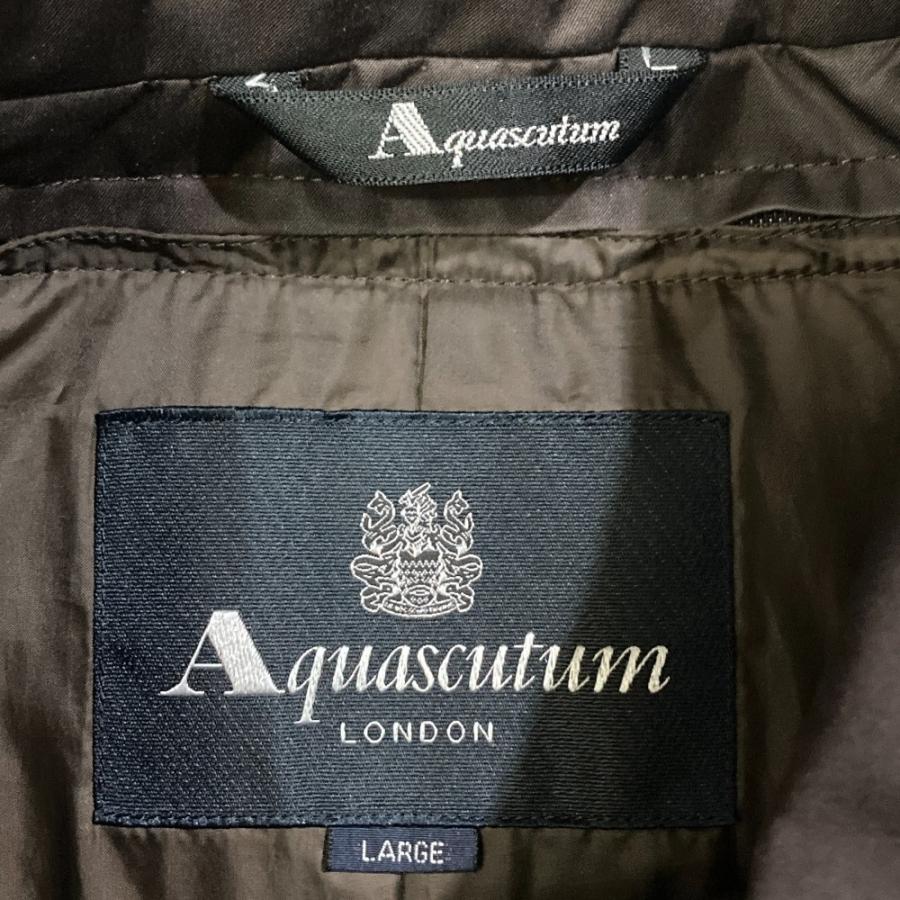 Aquascutum（アクアスキュータム） 美品 ダウンライナー付き シングル