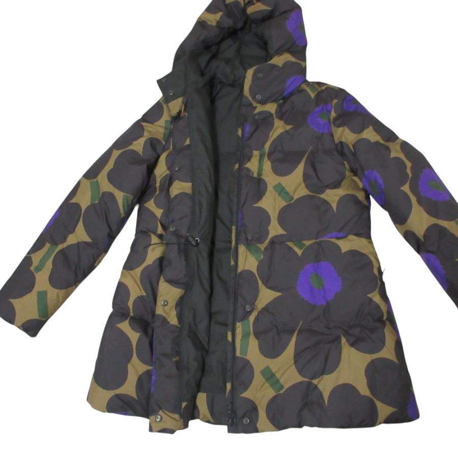 marimekko（マリメッコ） 美品 ウニッコプリント ダウンジャケット