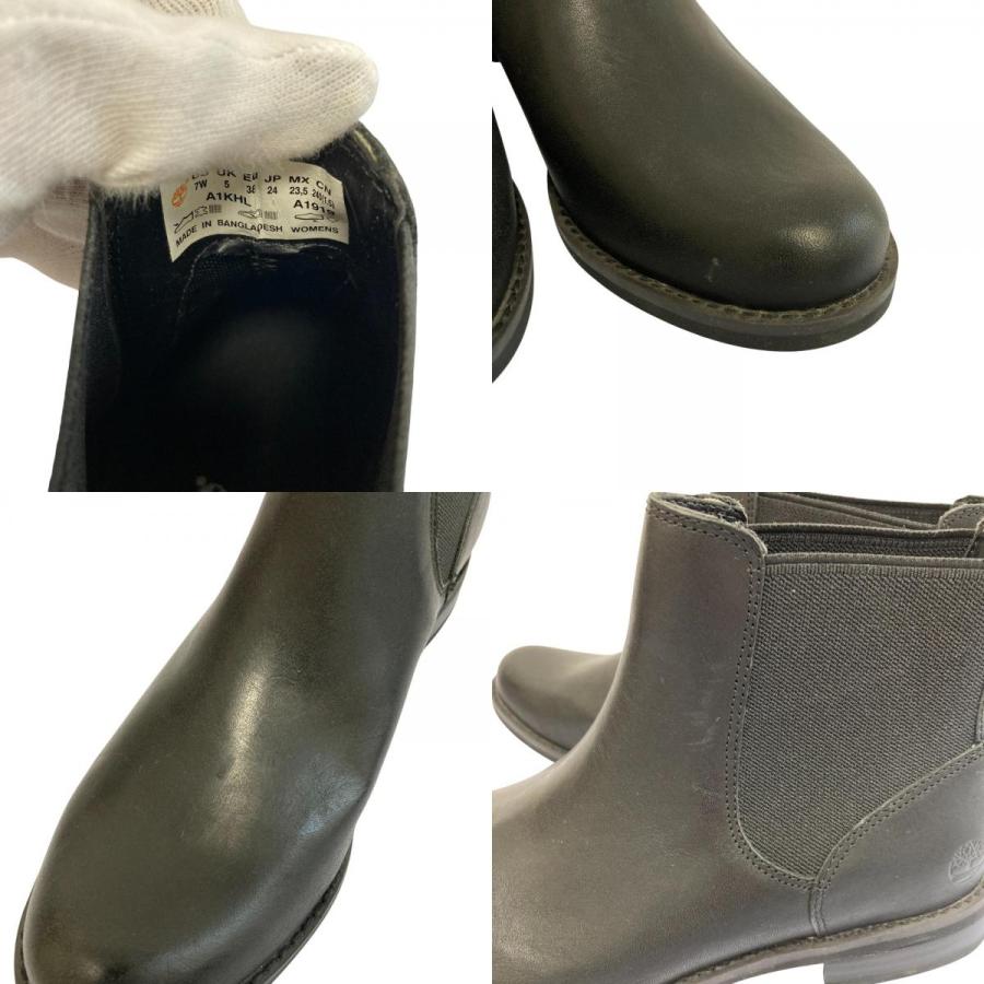 Timberland（ティンバーランド） 良品 レザー サイドゴアブーツ A1919 