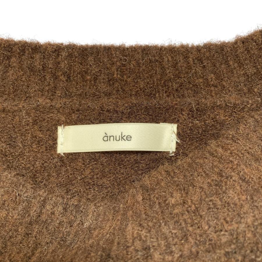 anuke（アンヌーク） 美品 Layered Scarf Knit レイヤード スカーフ