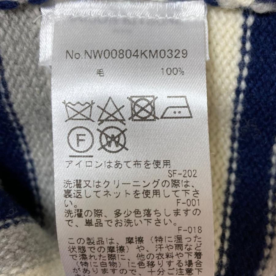 MAISON KITSUNE（メゾン キツネ） 美品 ボーダー フォックスヘッド