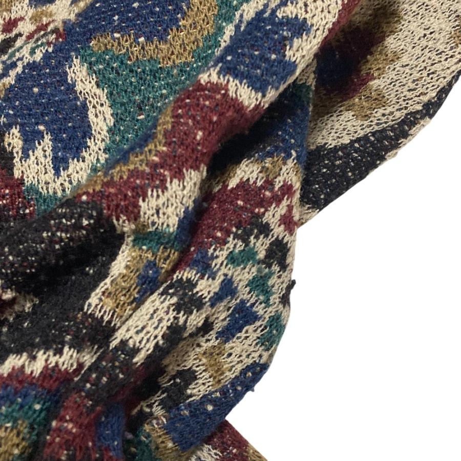 MISSONI（ミッソーニ） 良品 総柄 ハイネック ウール ニット セーター