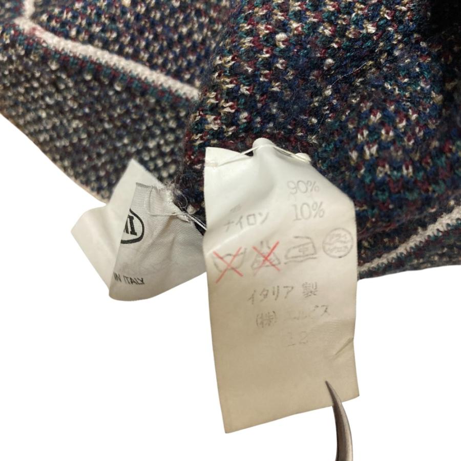 MISSONI（ミッソーニ） 良品 総柄 ハイネック ウール ニット セーター