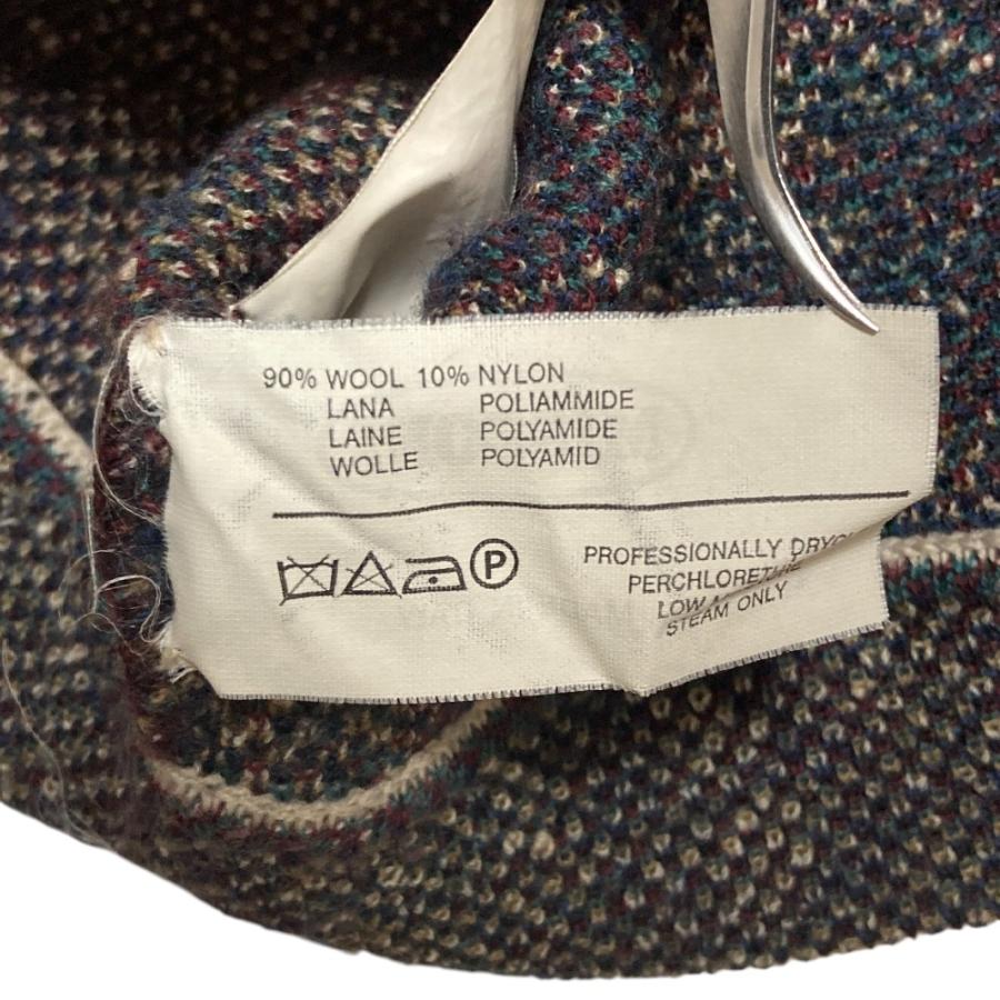 MISSONI（ミッソーニ） 良品 総柄 ハイネック ウール ニット セーター