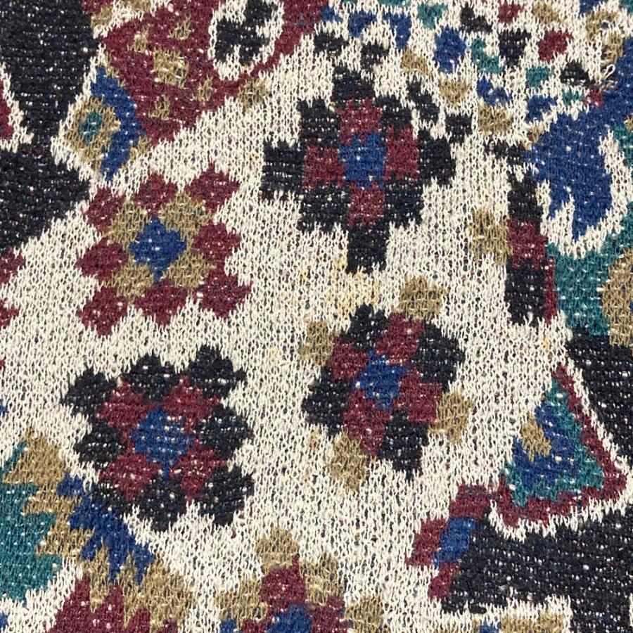 MISSONI（ミッソーニ） 良品 総柄 ハイネック ウール ニット セーター