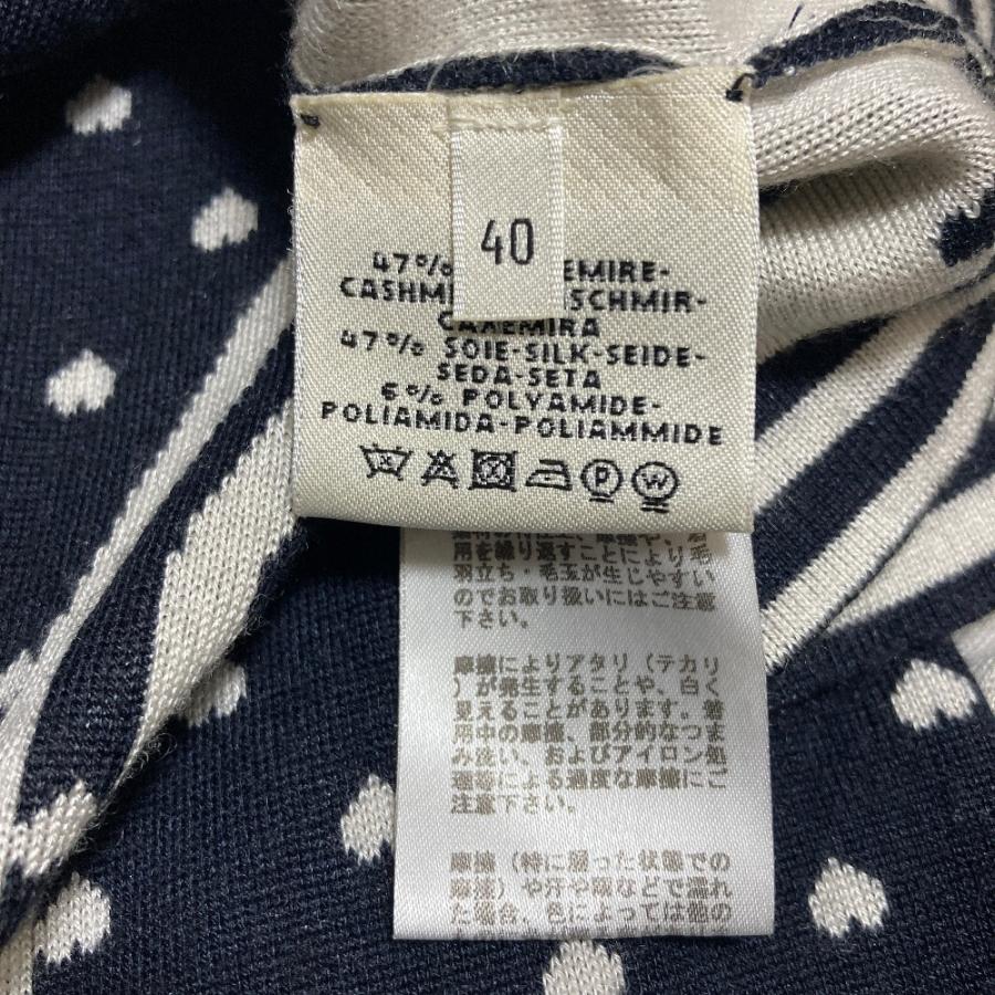 HERMES（エルメス） 良品 BRIDES de GALA カシミヤ シルク ニット 