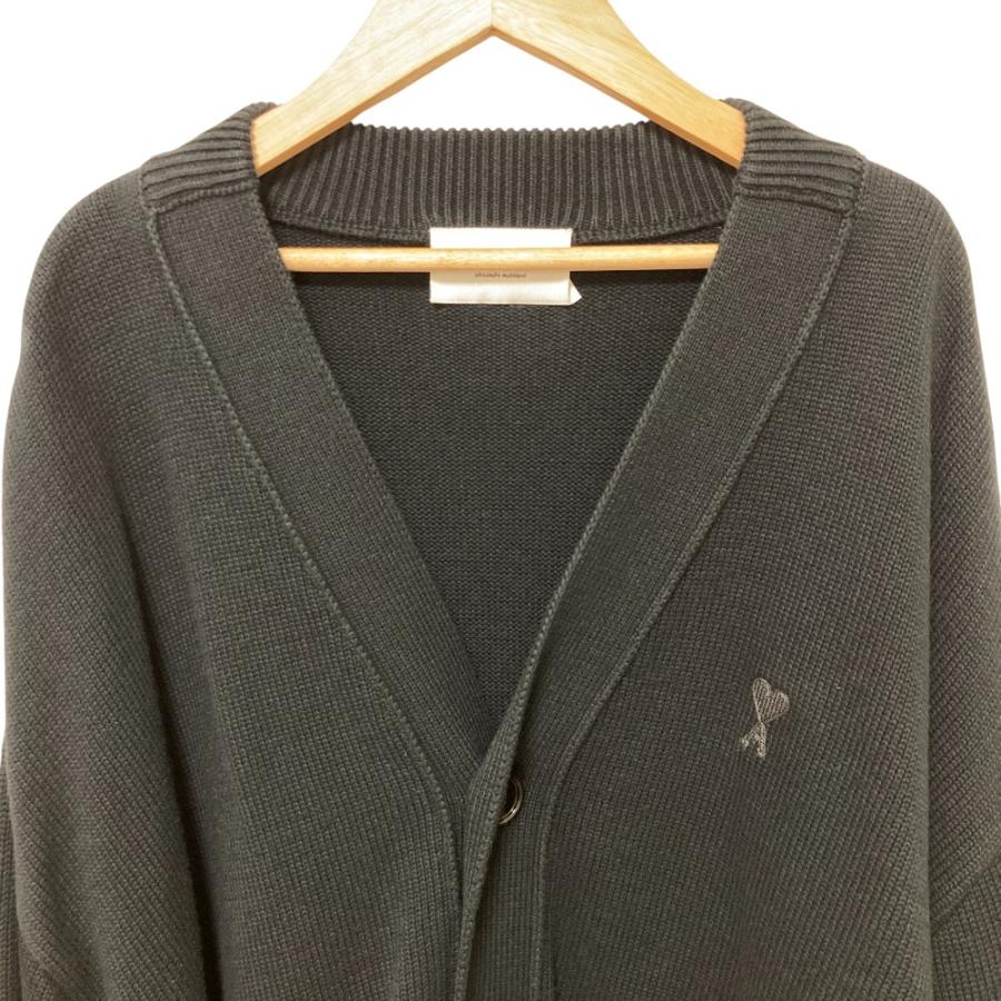 良品 ami PARIS アミパリ AMI de Coeur ADC CARDIGAN Vネック