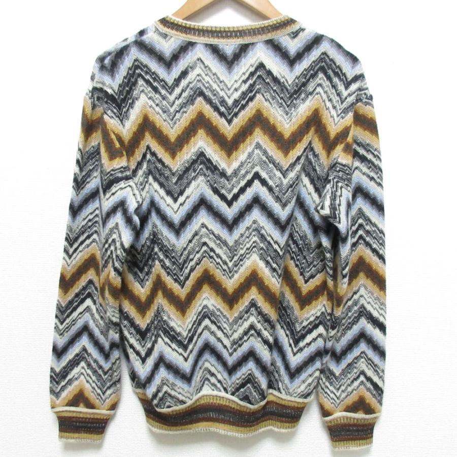 MISSONI（ミッソーニ） 美品 シェブロン Vネック ウール モヘア