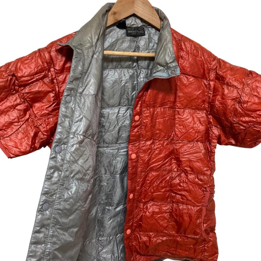 mont-bell 800FP U.L. ダウンインナーパーカ L 短丈 montbell U.L. ダウンインナージャケット Lサイズ レッド mont bell