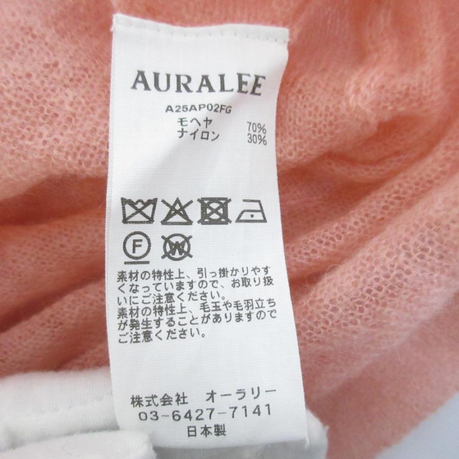 AURALEE（オーラリー） 美品 25AW AURALEE KID MOHAIR SHEER KNIT BOAT