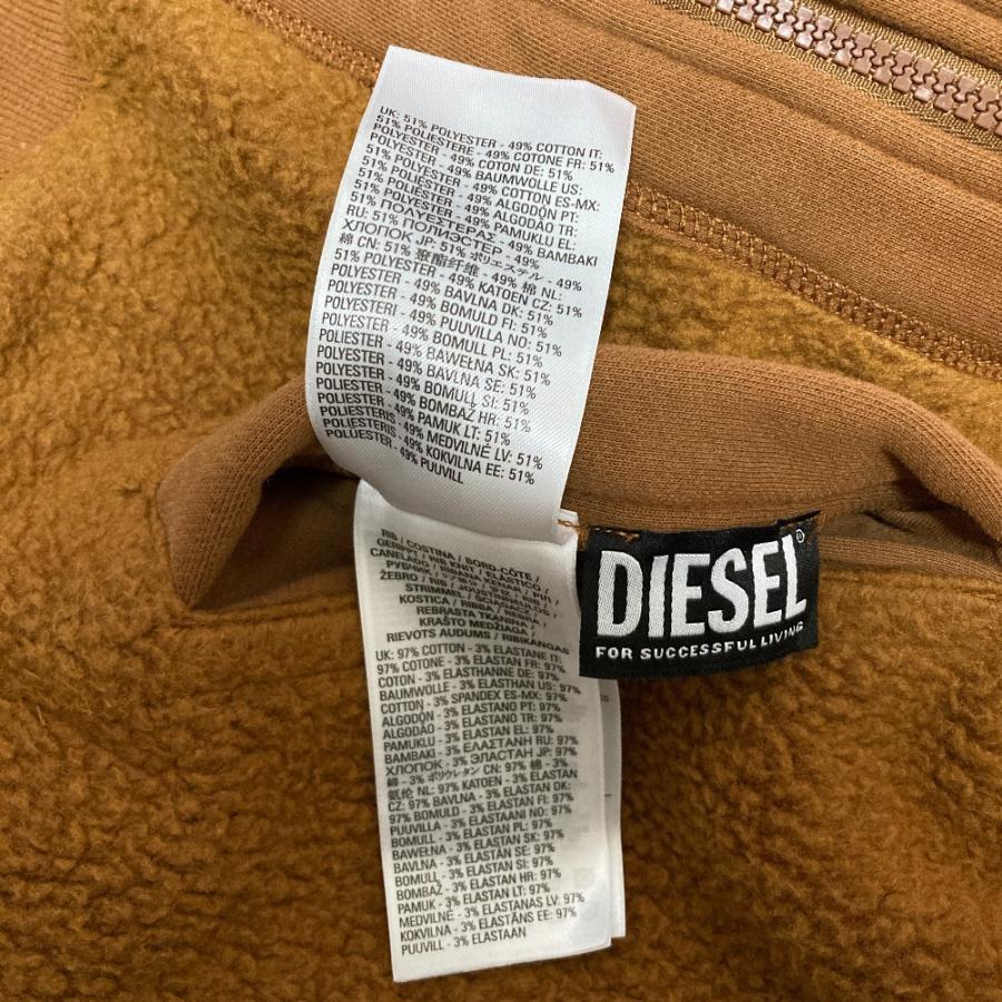 DIESEL（ディーゼル） 美品 S-RUMMES-ZIP-REV ボアジップパーカー XXS