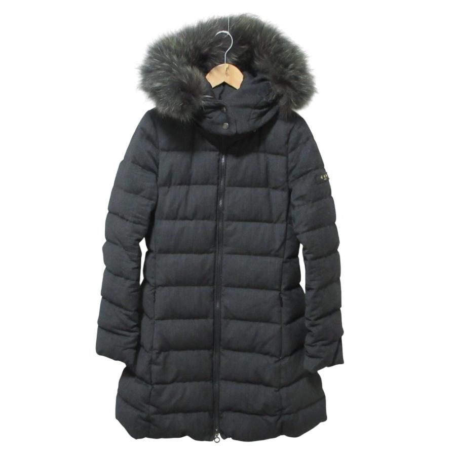 TATRAS（タトラス） 美品 LAVIANA ウール ファー付き ダウンコート 
