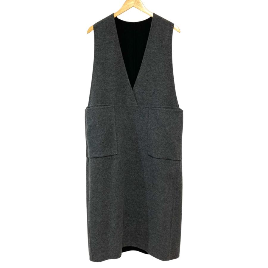 DRAWER（ドゥロワー） 美品 ウール リバー ワンピース 6526-234-1323