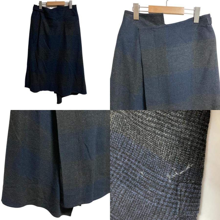 Yohji Yamamoto（ヨウジヤマモト） 良品 チェックウール ジャケット