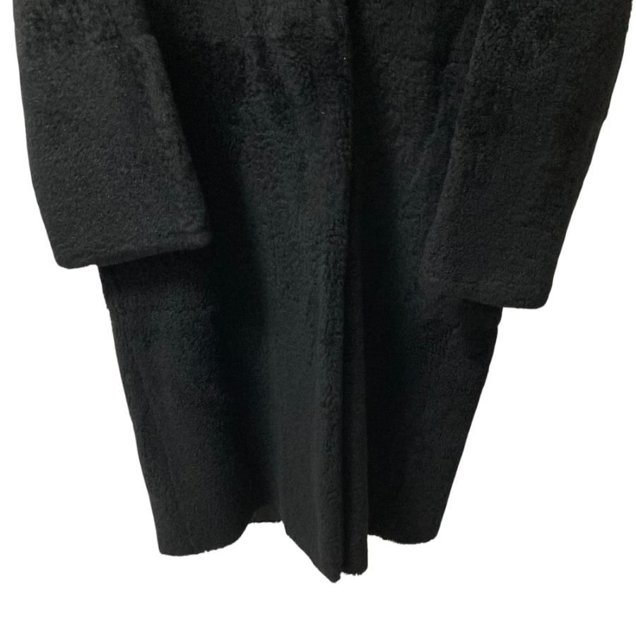美品 SWINSWING スウィンスウィング ラムスキン ムートンコート サイズ40 ブラック レディース 古着 中古 USED SWINSWING（スウィンスウィング） 美品 ラムスキン ムートンコート
