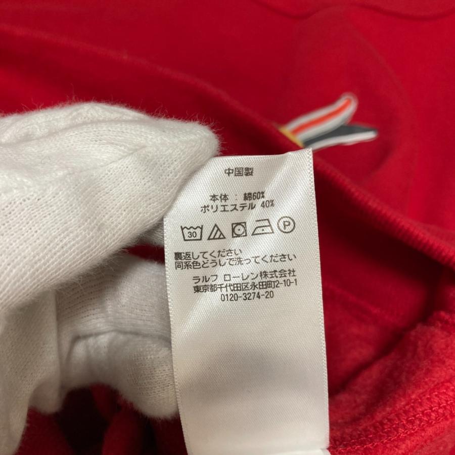 POLO RALPH LAUREN（ポロ・ラルフローレン） 美品 ポロベアプリント 裏 