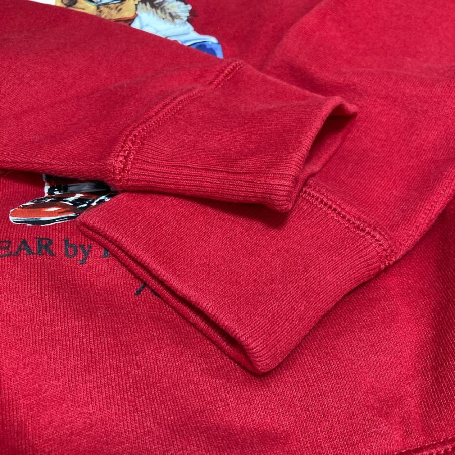 POLO RALPH LAUREN（ポロ・ラルフローレン） 美品 ポロベアプリント 裏 