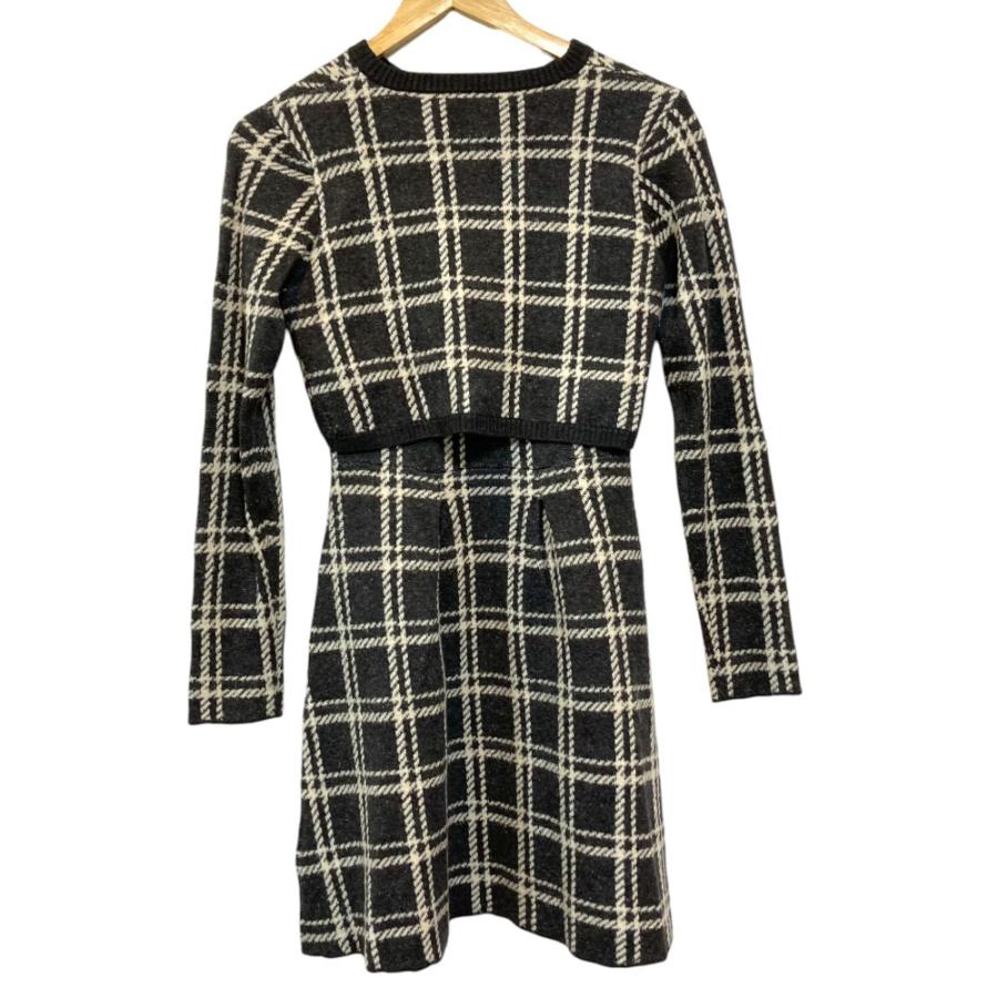 未使用 24AW Herlipto ハーリップトゥ Pantheon Checked Knit Dress