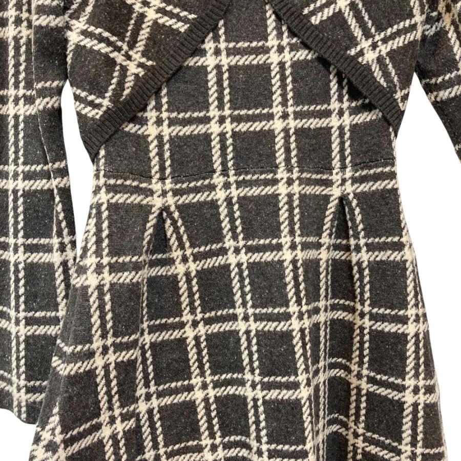 未使用 24AW Herlipto ハーリップトゥ Pantheon Checked Knit Dress